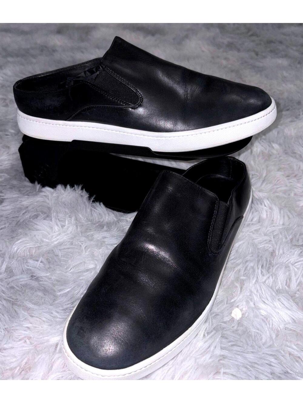 Woman's -Vince- Leather Slip-on Shoes, Size 7.5